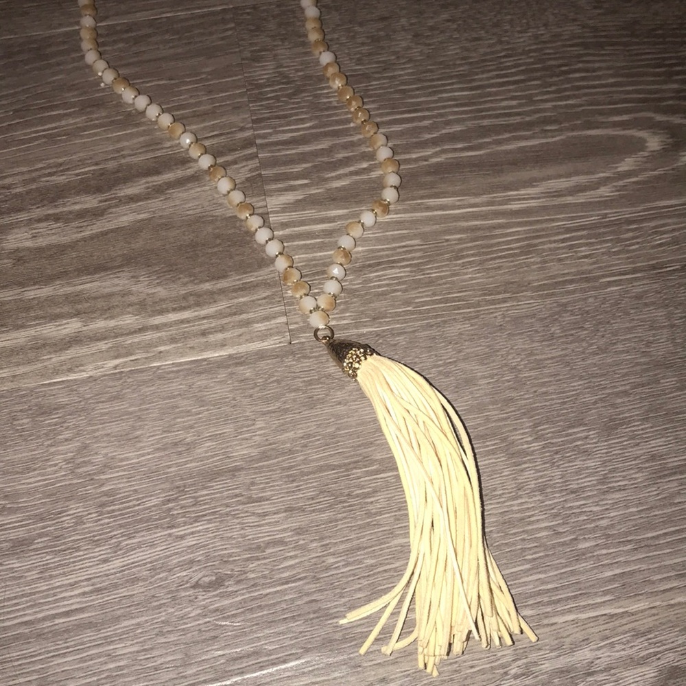 Tassel necklace